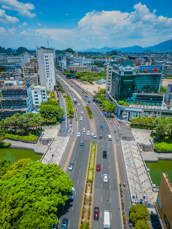 桂林中区城市建筑