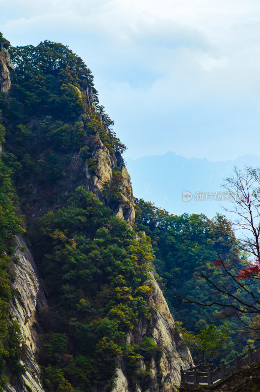 河南省洛阳白云山九龙潭风景