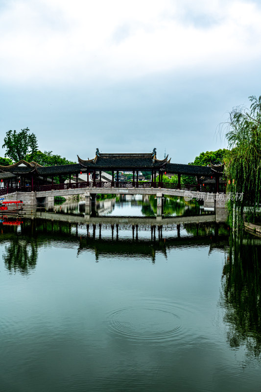 苏州吴中太湖旅游区甪直古镇