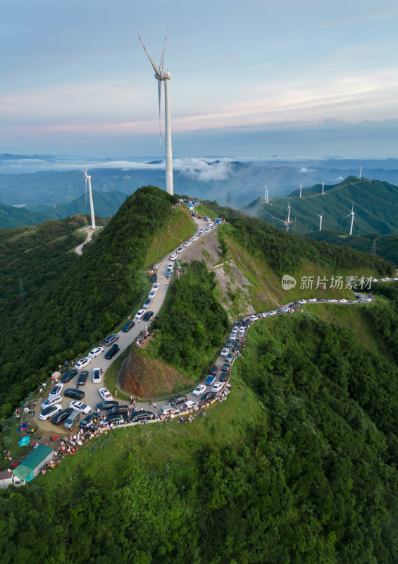 罗定风车山道路