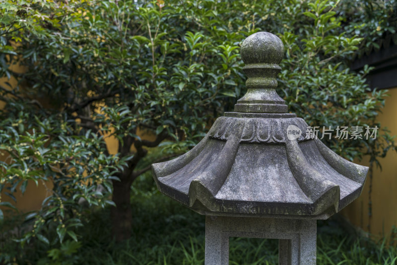 杭州三台山慧因高丽寺风景