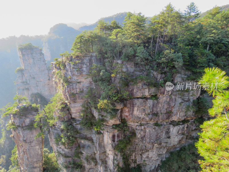 中国湖南张家界国家森林公园旅游风光