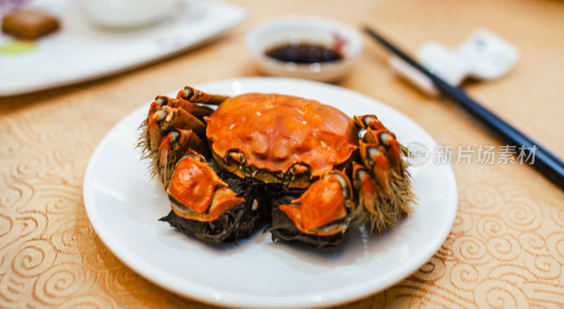 江苏泰州特色美食，溱湖八鲜之一的溱湖簖蟹