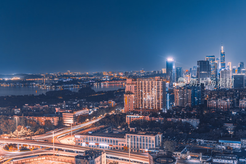 南京立交城市夜景