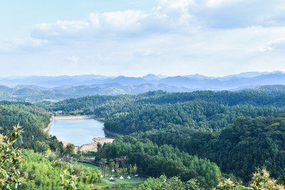 杭州长乐林场甘岭水库