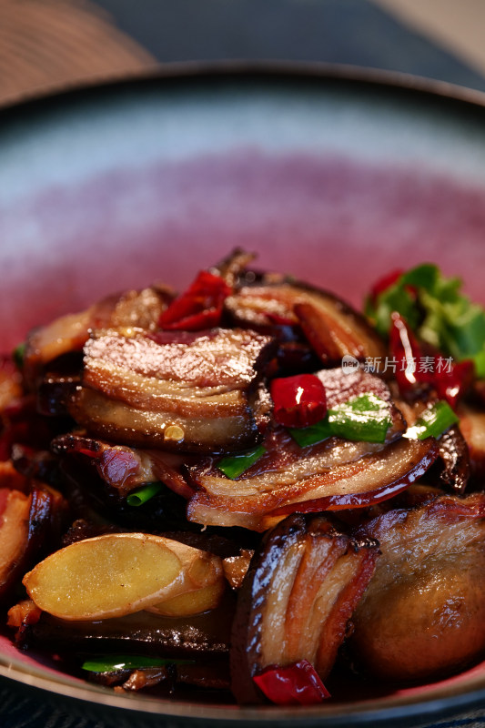 湖南湘西腊肉湘菜美食