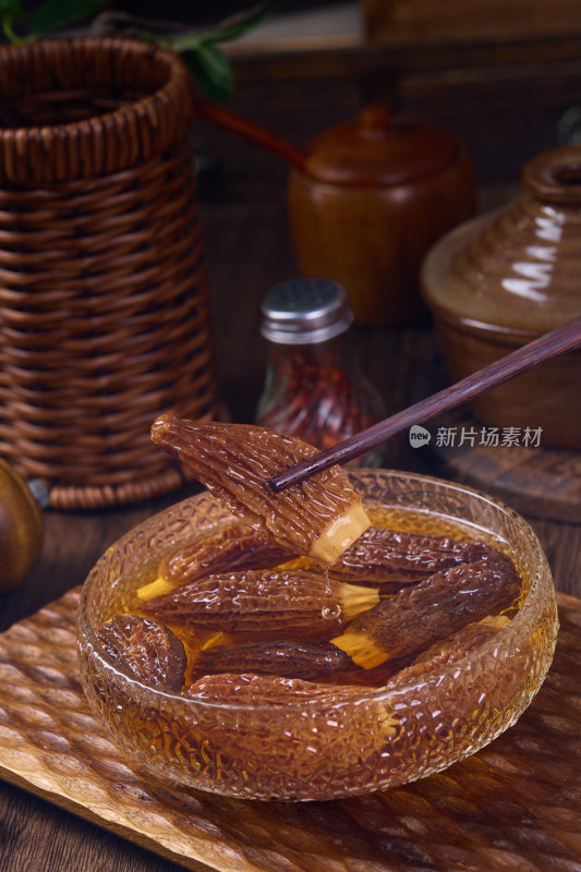 羊肚菌干 野生菌 干羊肚菌 干货 松茸菌