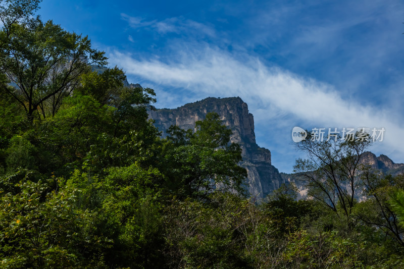 太行山大峡谷的壮丽风光