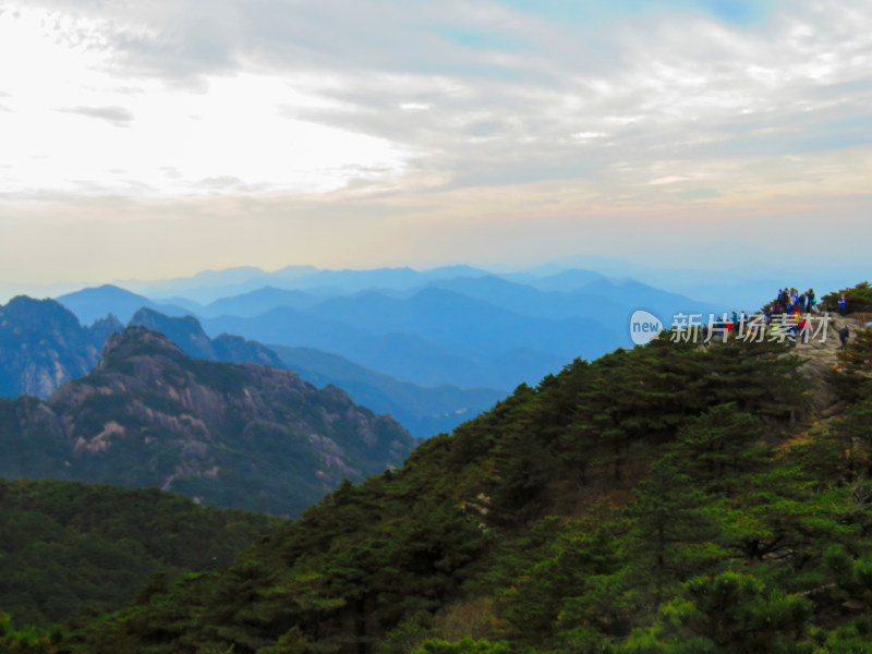 中国安徽黄山旅游风光