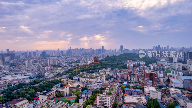 武汉地标建筑黄鹤楼