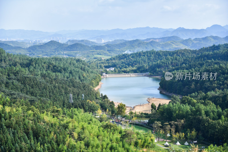 杭州长乐林场甘岭水库