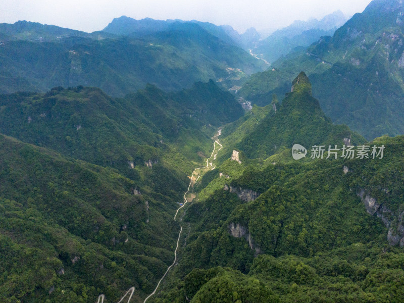 湖南张家界秀丽山川