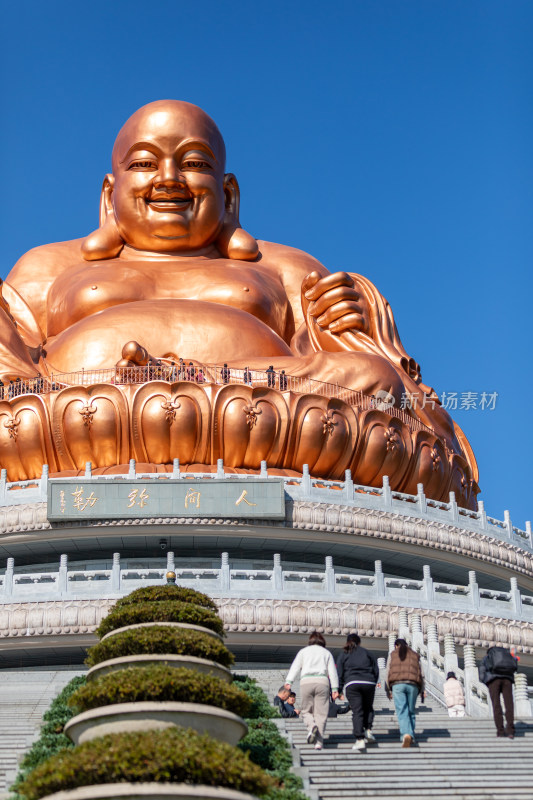 宁波奉化雪窦山雪窦寺弥勒大佛景区