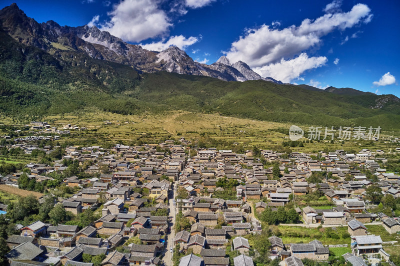 云南丽江玉湖村