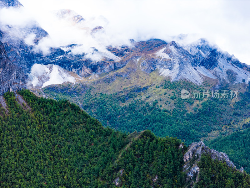 四川稻城亚丁风景