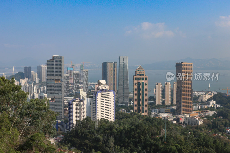 深圳南山区都市建筑风光