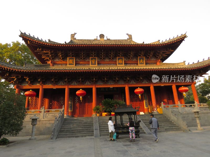 河南洛阳白马寺旅游风光