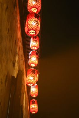 山塘街夜景灯笼