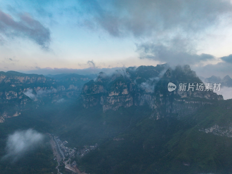 河南新乡南太行万仙山景区航拍