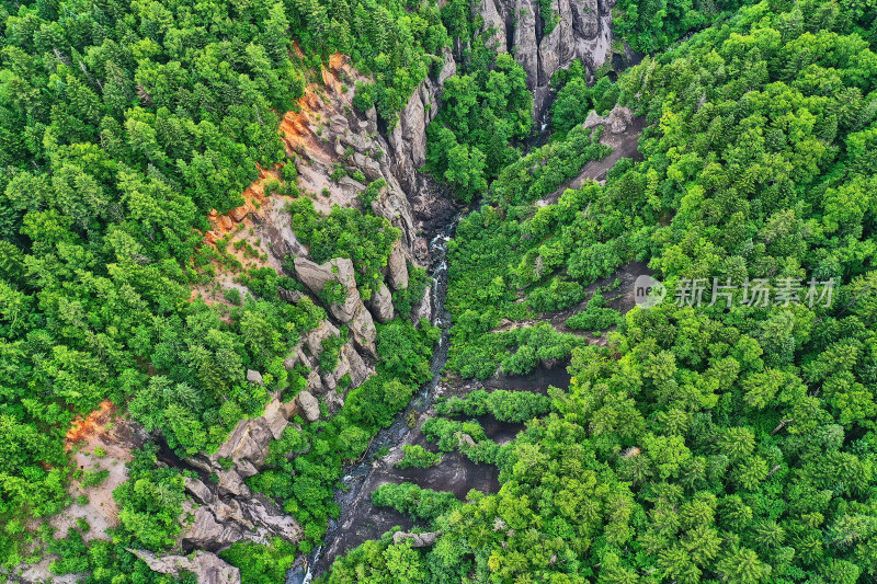 吉林长白山大峡谷