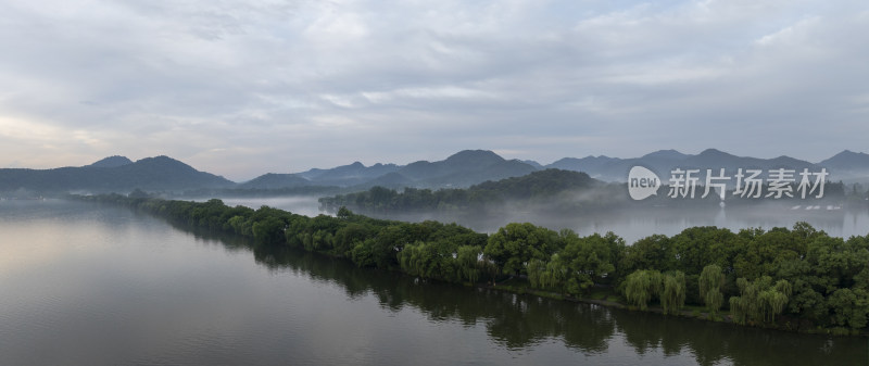 杭州西湖夏天风光