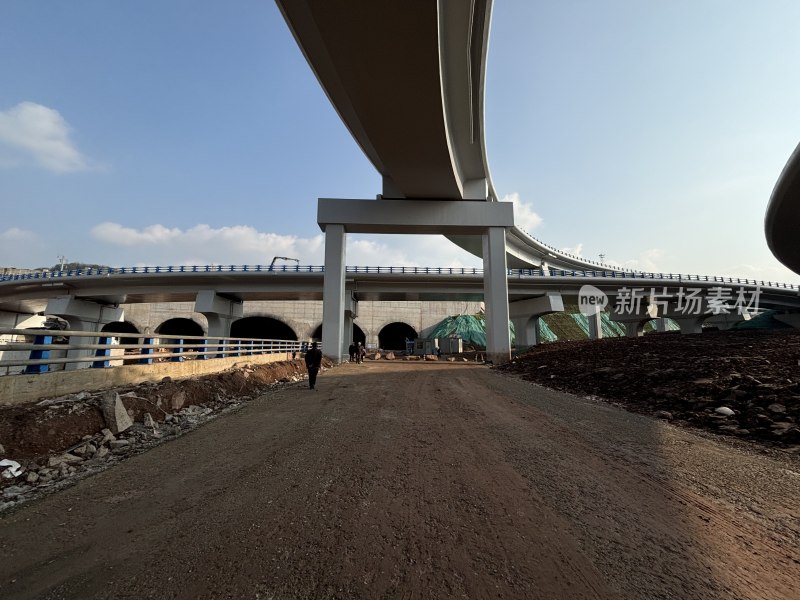 重庆火车东站建设工地