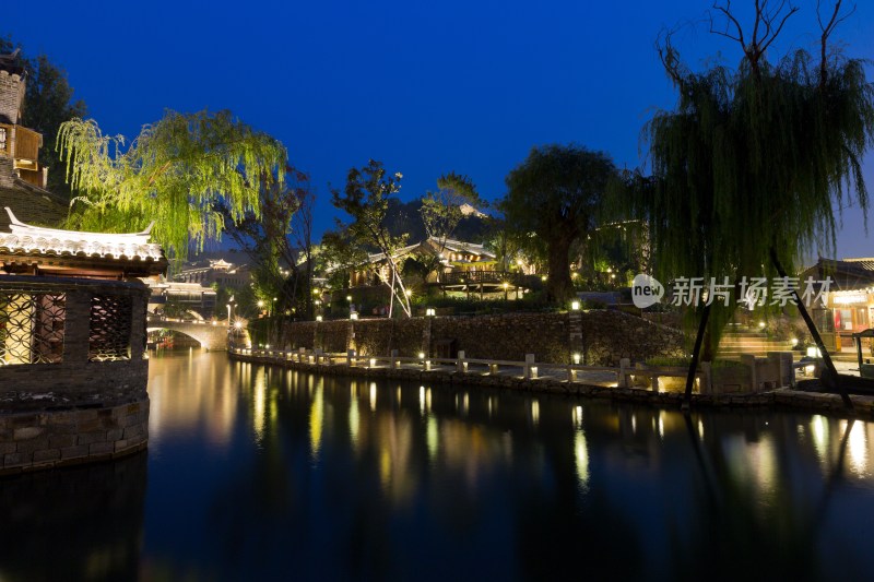 北京古北水镇夜景