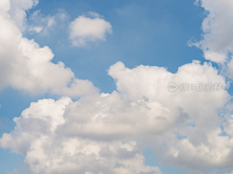 天空蓝天白云云朵高清背景壁纸素材