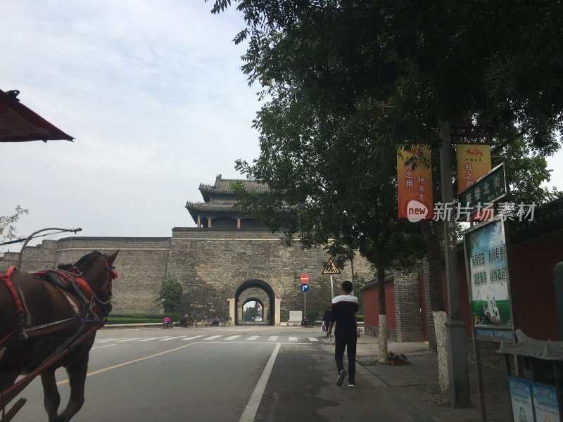 曲阜市古城墙城门