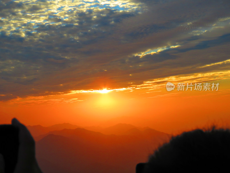 中国安徽黄山旅游风光