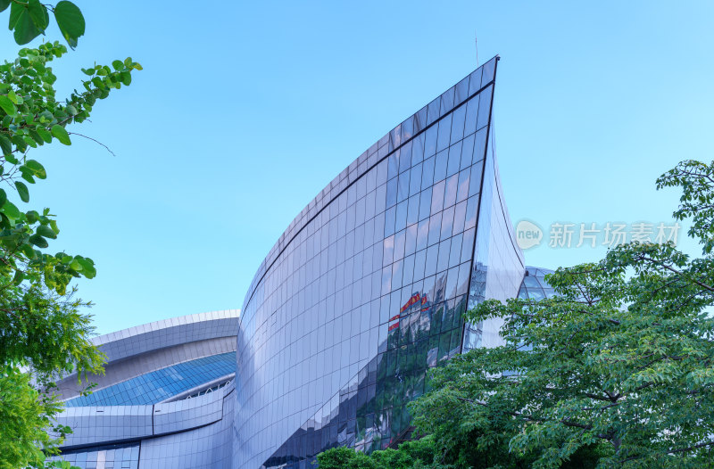 广州番禺大学城广东科学中心现代建筑
