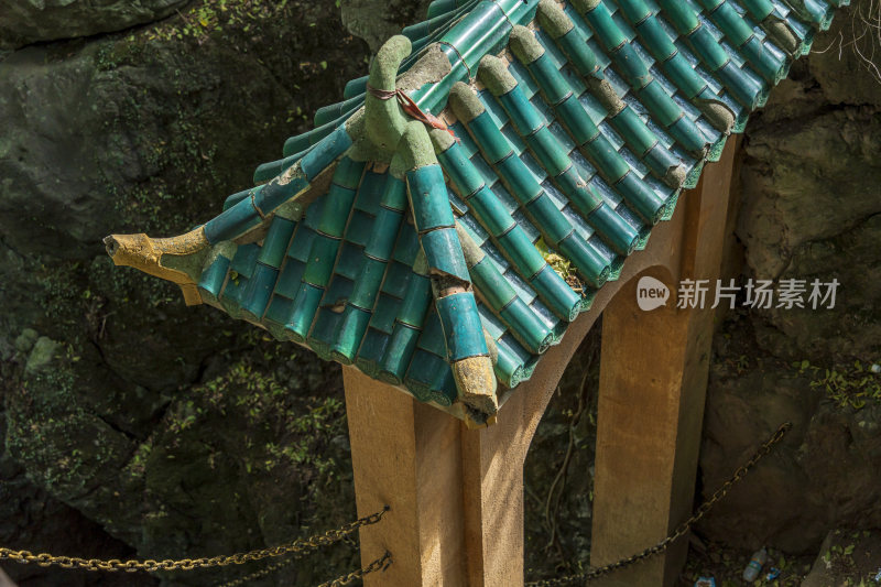 武汉江夏区白云洞景区风景