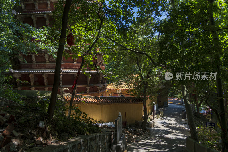 武汉洪山区宝通禅寺风景