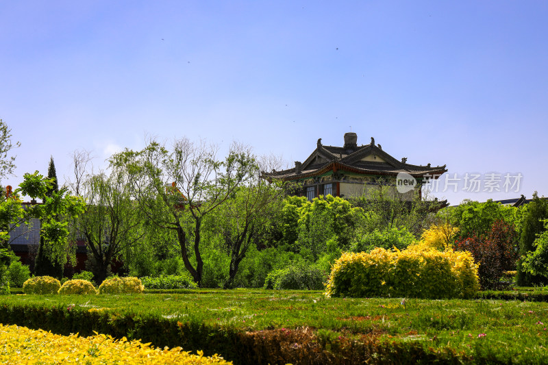 山西太原应县木塔景区祈园