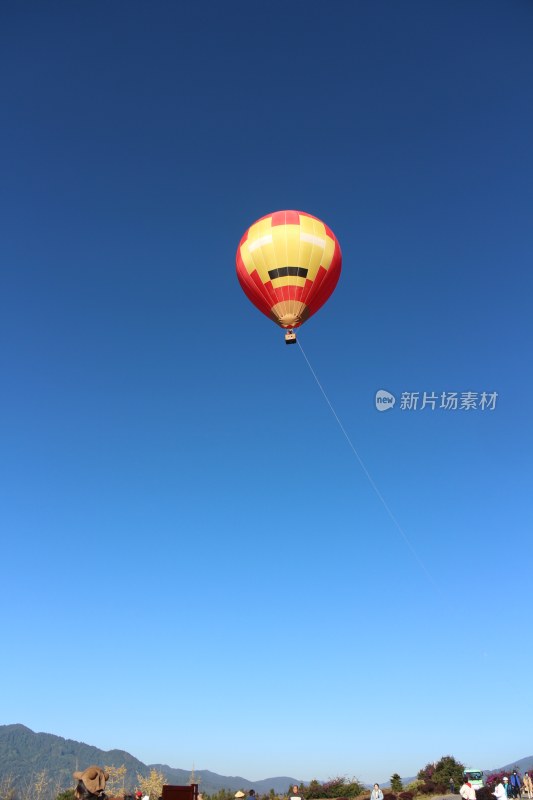 云南热气球火山体验