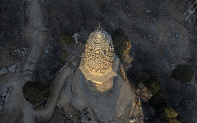 河北省保定市涞水县庆化寺花塔