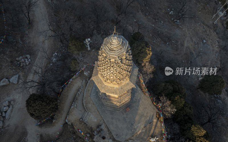 河北省保定市涞水县庆化寺花塔