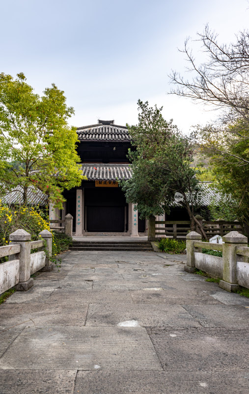 浙江绍兴柯桥柯岩鉴湖景区景点景观