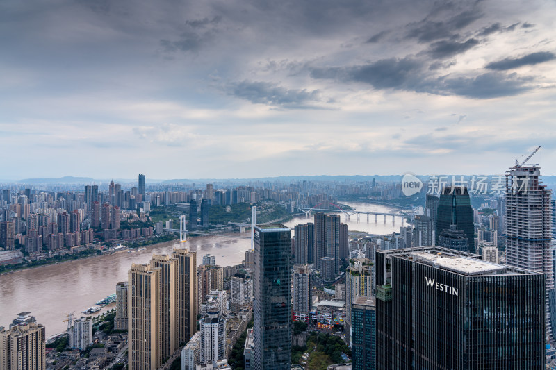 重庆城市天际线风景