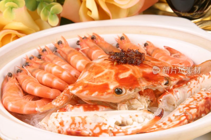 XO酱虾蟹煲