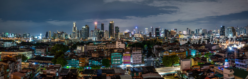 泰国城市夜景