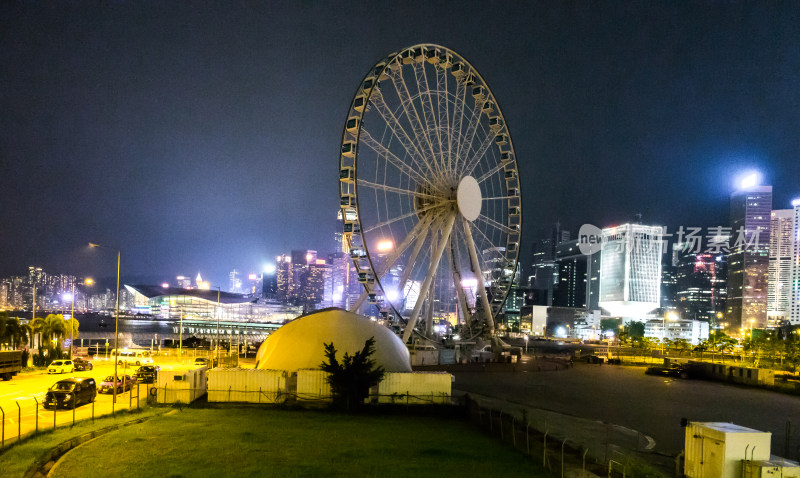 香港中环码头摩天轮