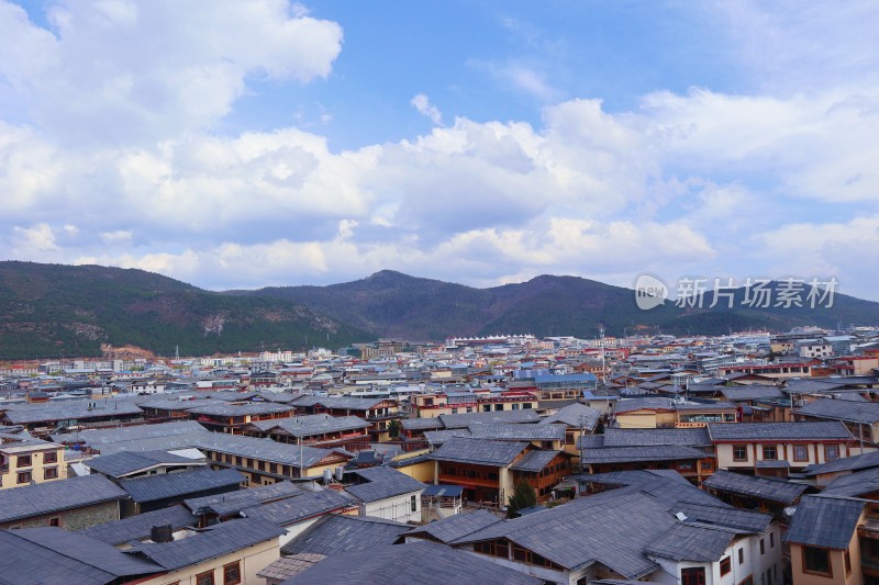 大佛寺山顶的风景