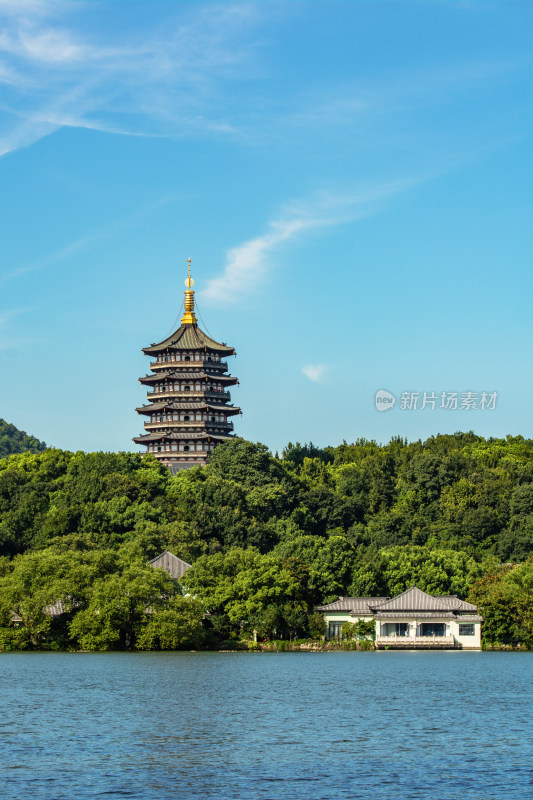 浙江杭州西湖雷峰塔