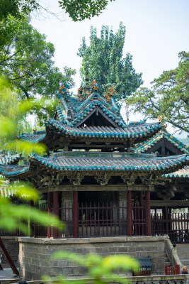 山西晋祠古建筑