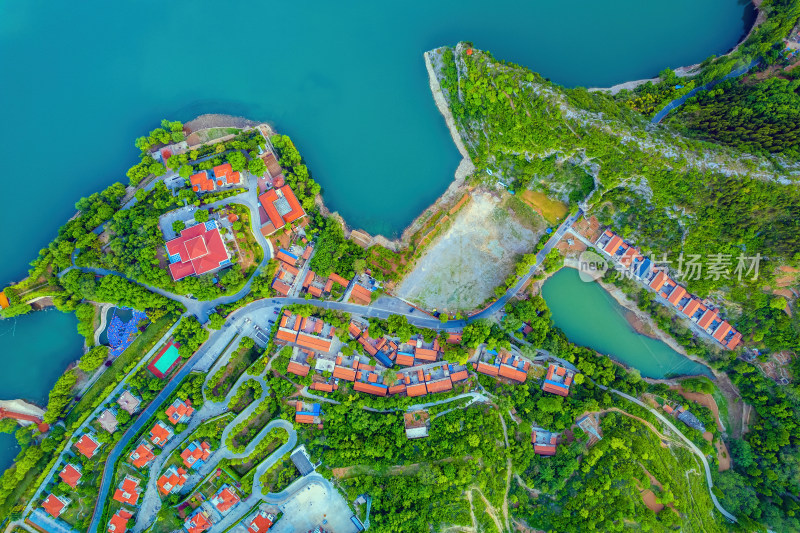 青州山水庙子泰和山景区青山绿水风景