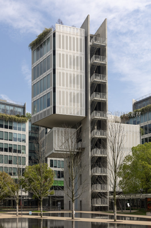 杭州天目里建筑空镜空景