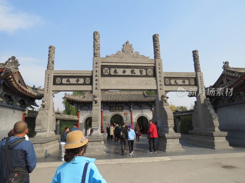 河南洛阳白马寺旅游风光