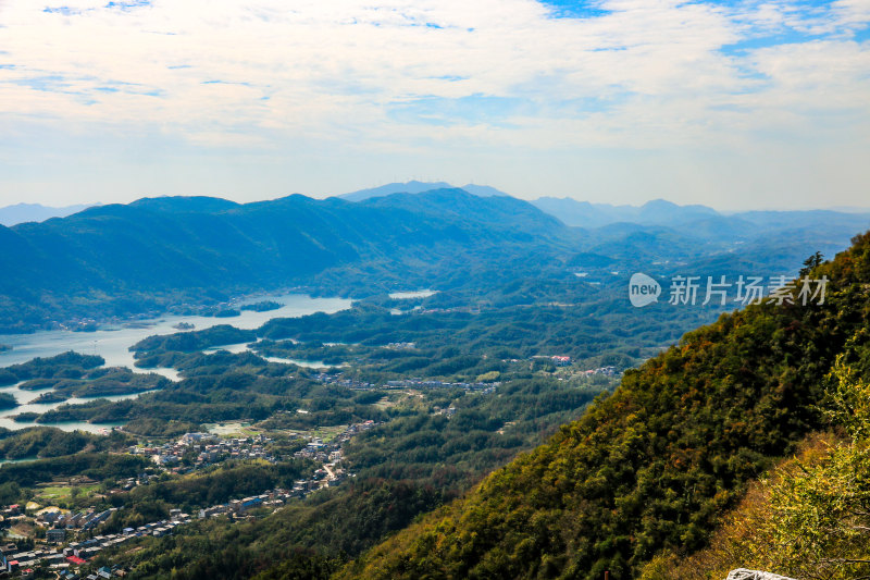 湖北黄石仙岛湖生态旅游景区，天空之城景区