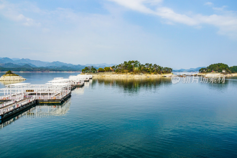 浙江杭州淳安5A景区千岛湖风景区